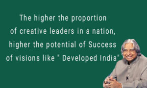 Kalam quotes on education