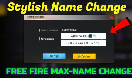 free fire new stylish names